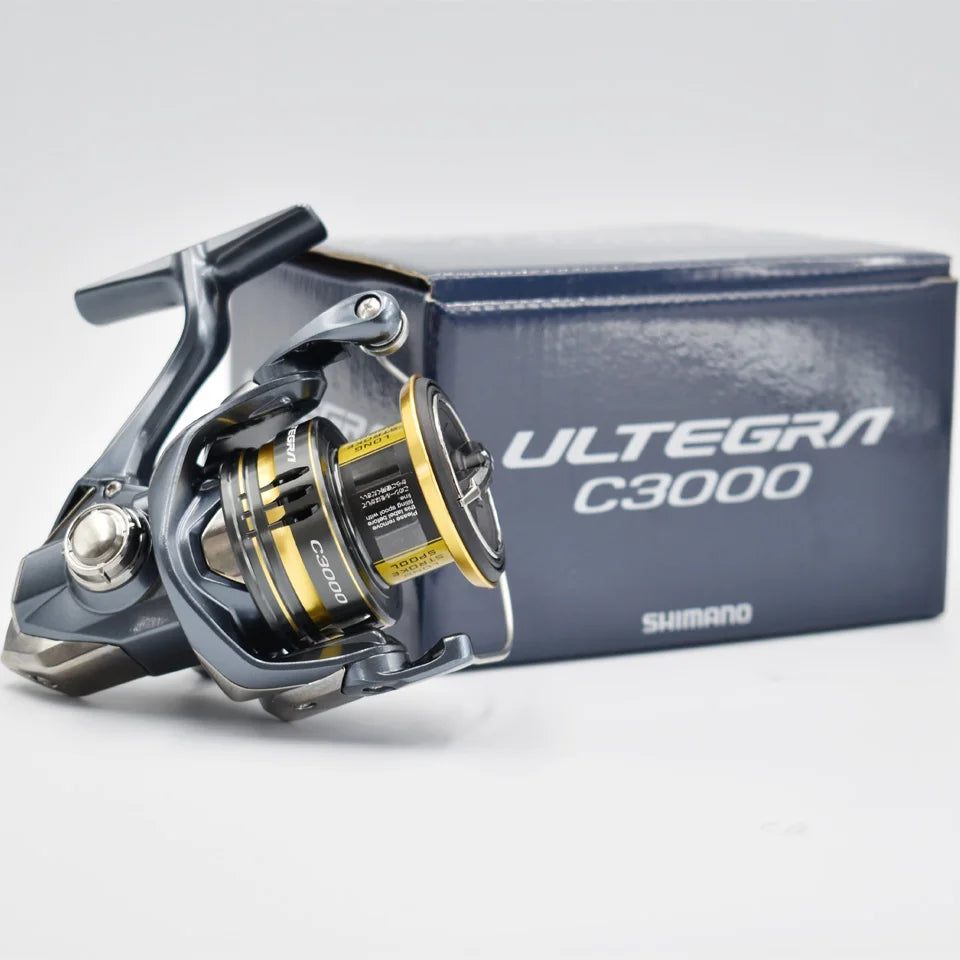 SHIMANO Fishing Reel ULTEGRA Spinning Reel Feeder Carp fishing Reels 2500/C3000/4000/C5000XG Waterproof system HANAGE Gear