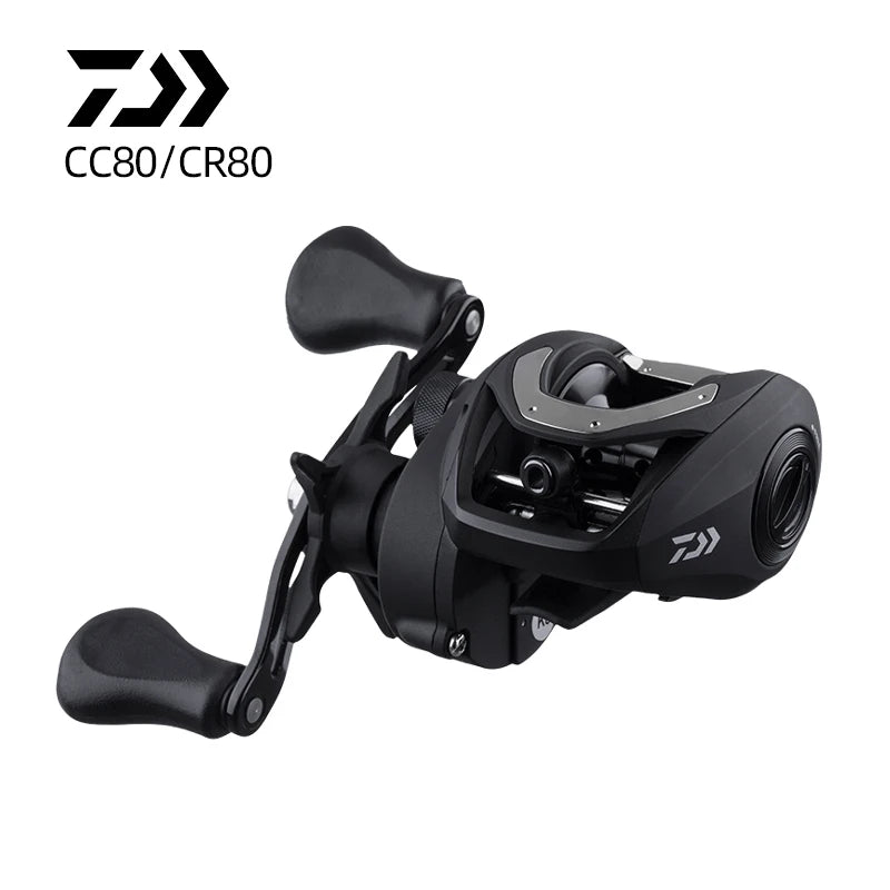 DAIWA Reel CC80/CR80 Baitcast Reel Drag 7KG Seawater 4+1/7+1BB 6.8/7.5:1 Gear Ratio