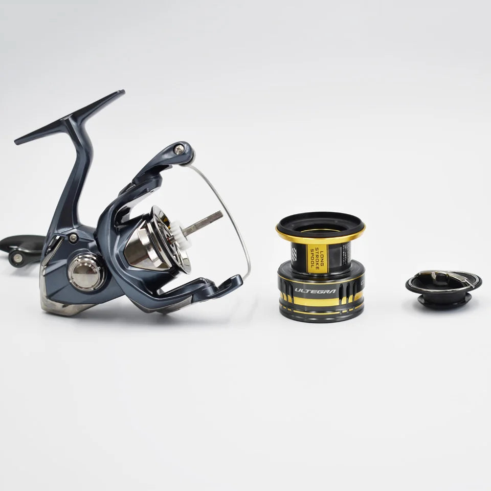 SHIMANO Fishing Reel ULTEGRA Spinning Reel Feeder Carp fishing Reels 2500/C3000/4000/C5000XG Waterproof system HANAGE Gear