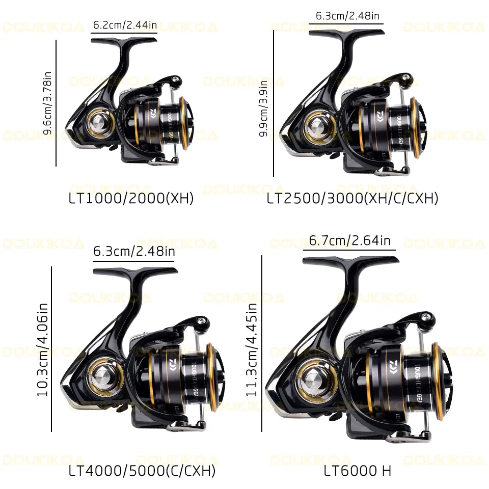 2021 DAIWA LEGALIS CS LT Fishing reel 2000/2500/3000C/4000C Light body 6+1BB LC-ABS Metail Spool 5-12KG Power Ultraleve185g-325g