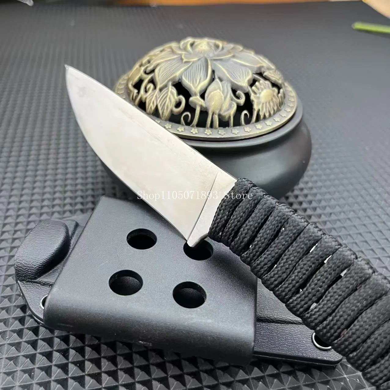 High Hardness Mountain Adventure Survival Portable Knives Outdoor Camping Fishing Utility Straight Knife EDC Tools Fruit Knives