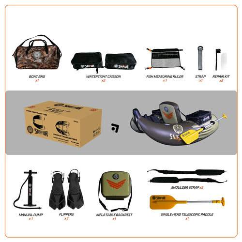 2026 1 Person Belly Boat Single Fishing Kayak PVC Material Float Tube Inflatable Rowing Boat for Water Paly