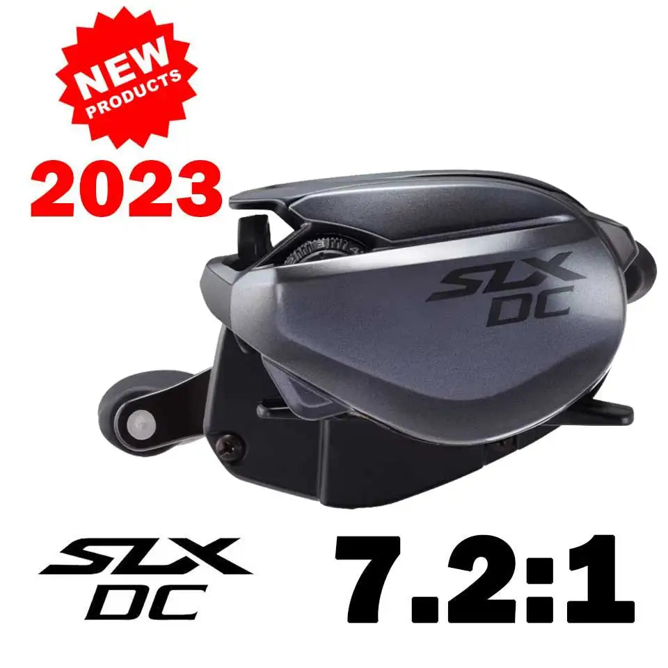SHIMANO Baitcasting Reel SLX DC XT/SLX XT/SLX Fishing Reel New SVS Infinity braking system 8.2/7.2/6.3 Ratio HAGANE BODY