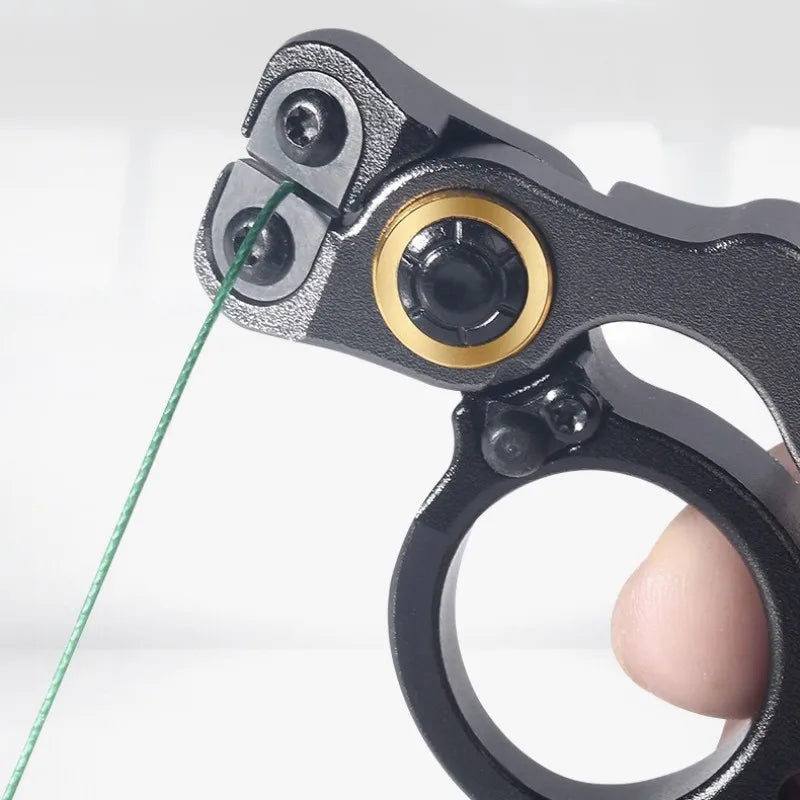 TRALOW Multifunctional Mini Pliers Scissors Aluminum Strap Locking Line Cutter Hook Disassembly Open Loop Portable Fishing Tool