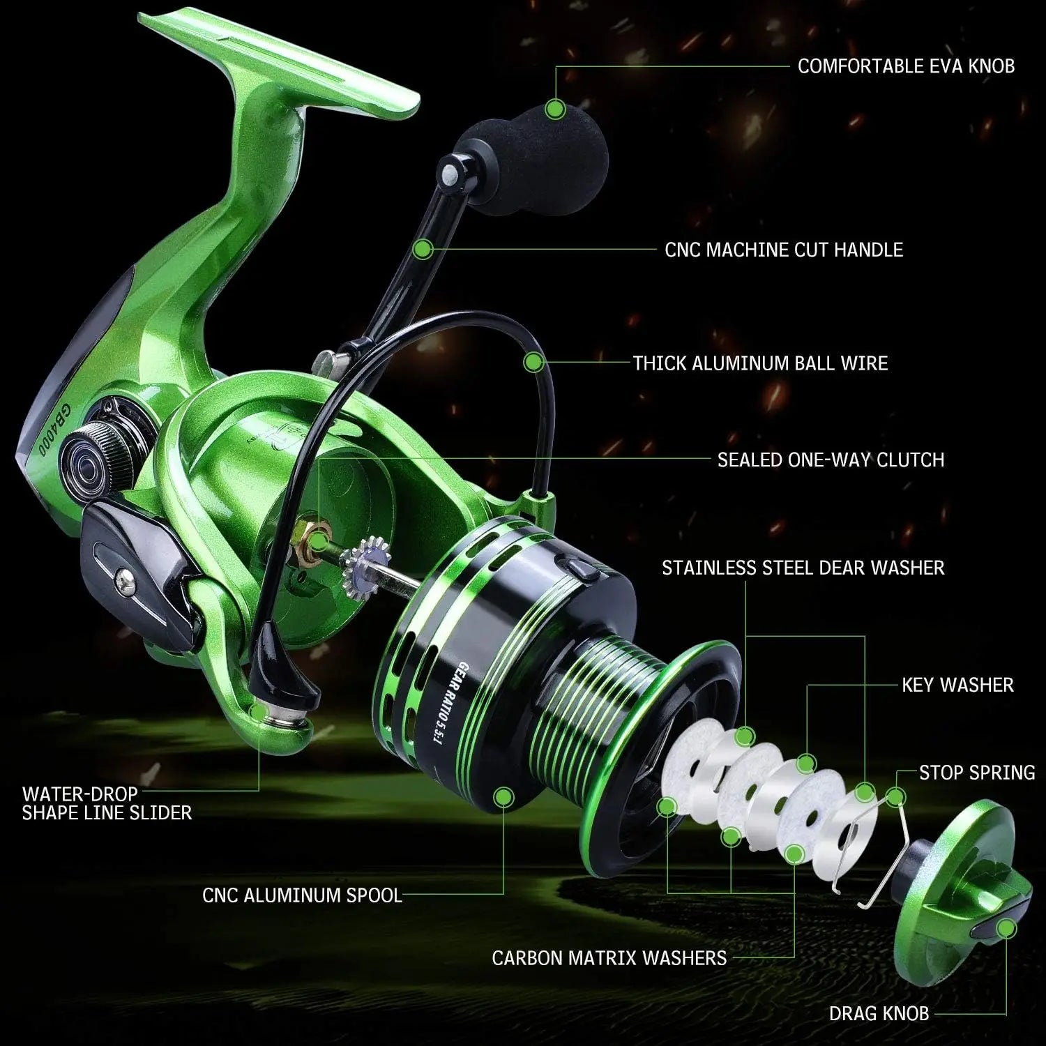 Ultra Smooth Spinning Reel