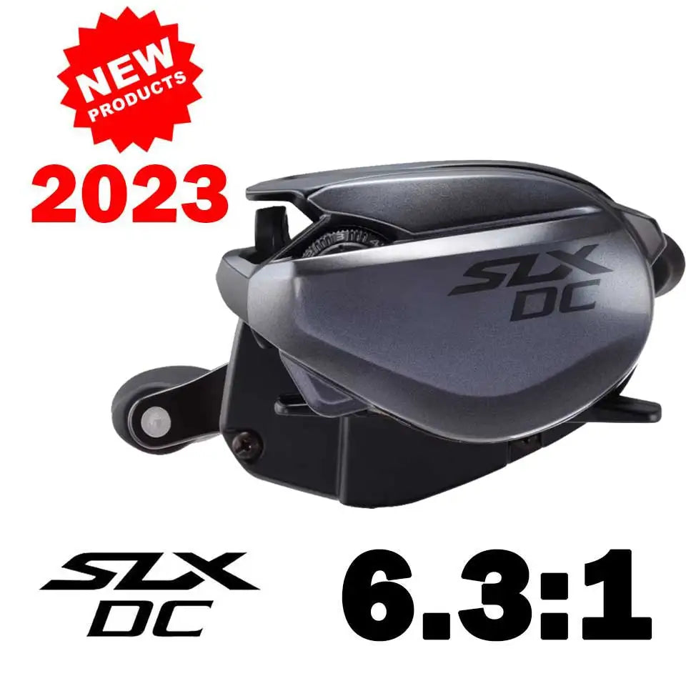 SHIMANO Baitcasting Reel SLX DC XT/SLX XT/SLX Fishing Reel New SVS Infinity braking system 8.2/7.2/6.3 Ratio HAGANE BODY