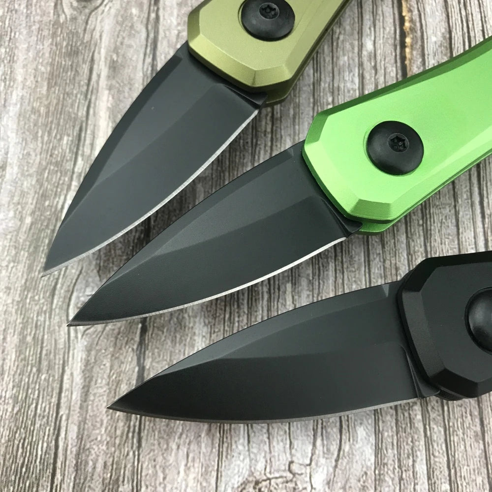 7500 Folding Pocket Knife, Aluminum Handle Multifunctional EDC Knife for Outdoor Camping Hiking Daily Use