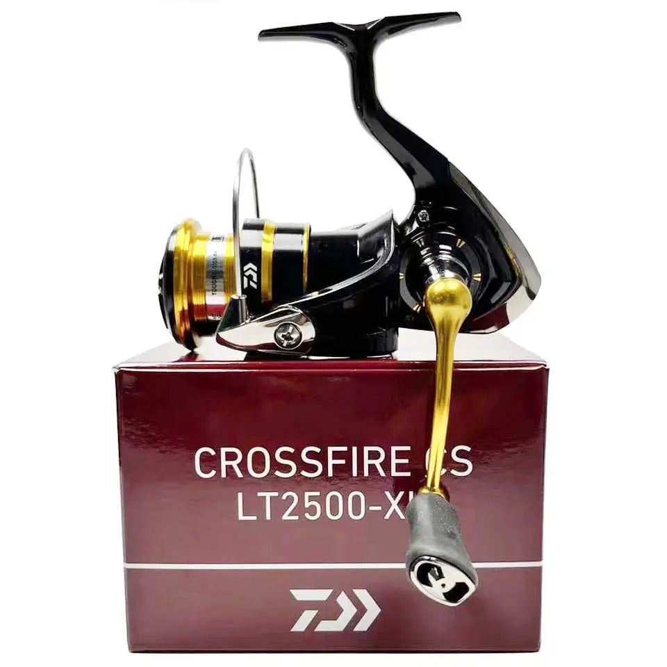 DAIWA Fishing Reel CROSSFIRE CS LT (Light&Tough) 1000-6000D-H Light Strong LC-ABS Metail Spool 4KG-12KG Ultraleve 185g-320g