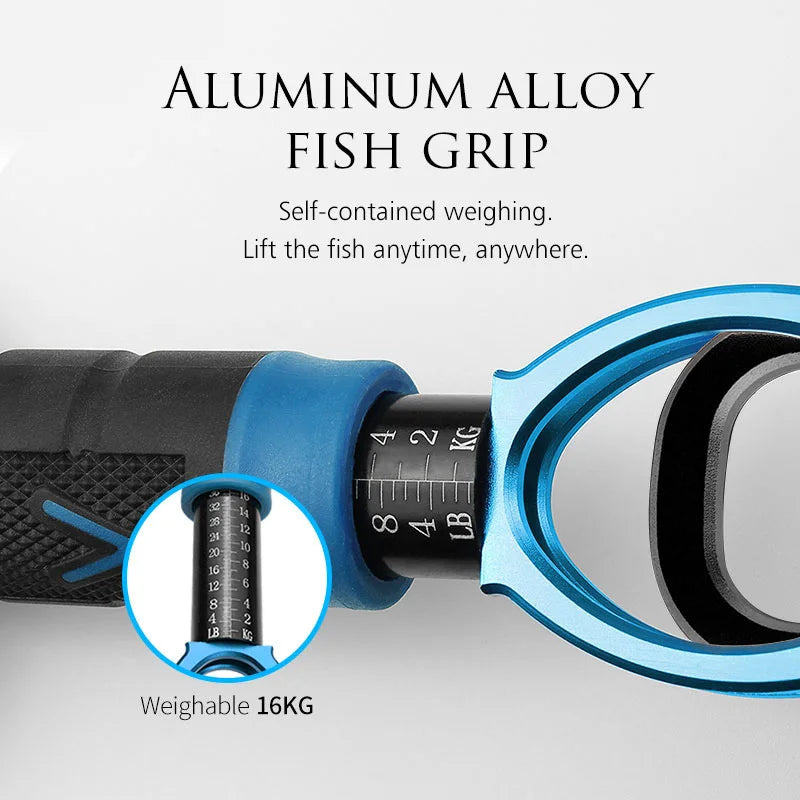 LINNHUE Best Aluminum Alloy Fishing Pliers Grip Fishing Tackle Hook Recover Cutter Line Split Ring Fishing Tool Accessories