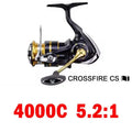 DAIWA Fishing Reel CROSSFIRE CS LT (Light&Tough) 1000-6000D-H Light Strong LC-ABS Metail Spool 4KG-12KG Ultraleve 185g-320g