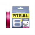 Original SHIMANO PITBULL 150M 200M X8 Pink PE Braided wire strands Fishing line Made in Japan High Strength and Soft