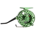 SemiAutomatic Fly Fishing Reel CNC Machined Aluminum Quick Line Retrieval Adjustable Drag Quick Spool Removal Freshwater Lake S
