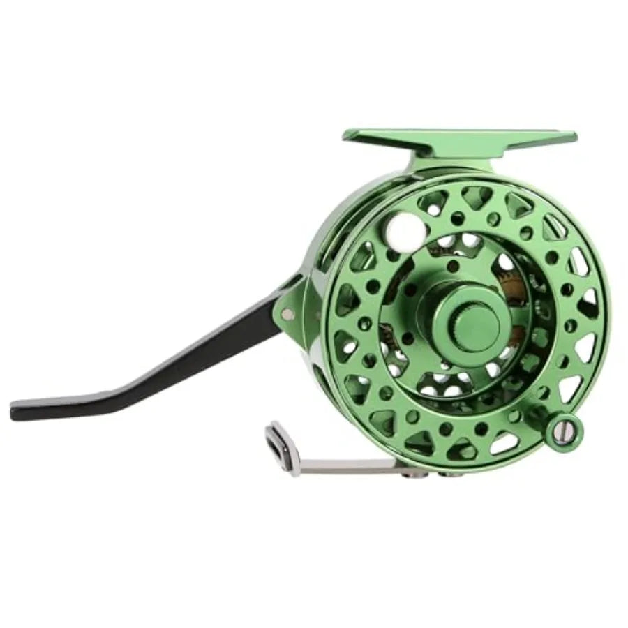 SemiAutomatic Fly Fishing Reel CNC Machined Aluminum Quick Line Retrieval Adjustable Drag Quick Spool Removal Freshwater Lake S
