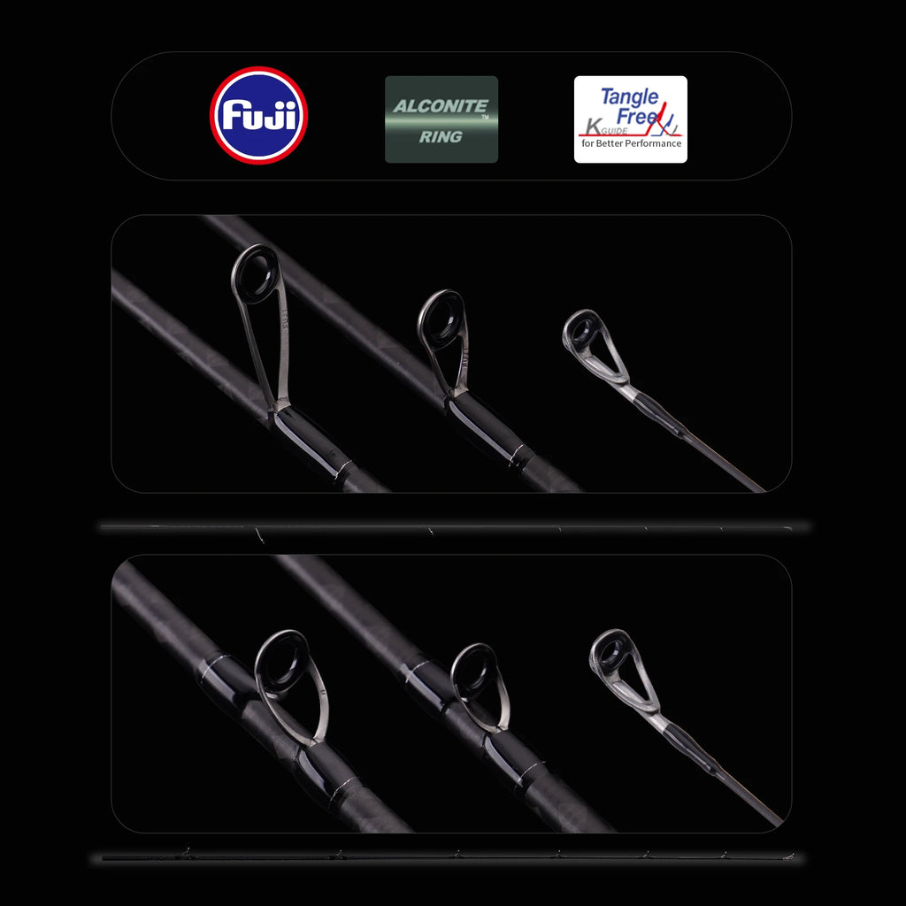 PURELURE Solid Tip Bass Rod
