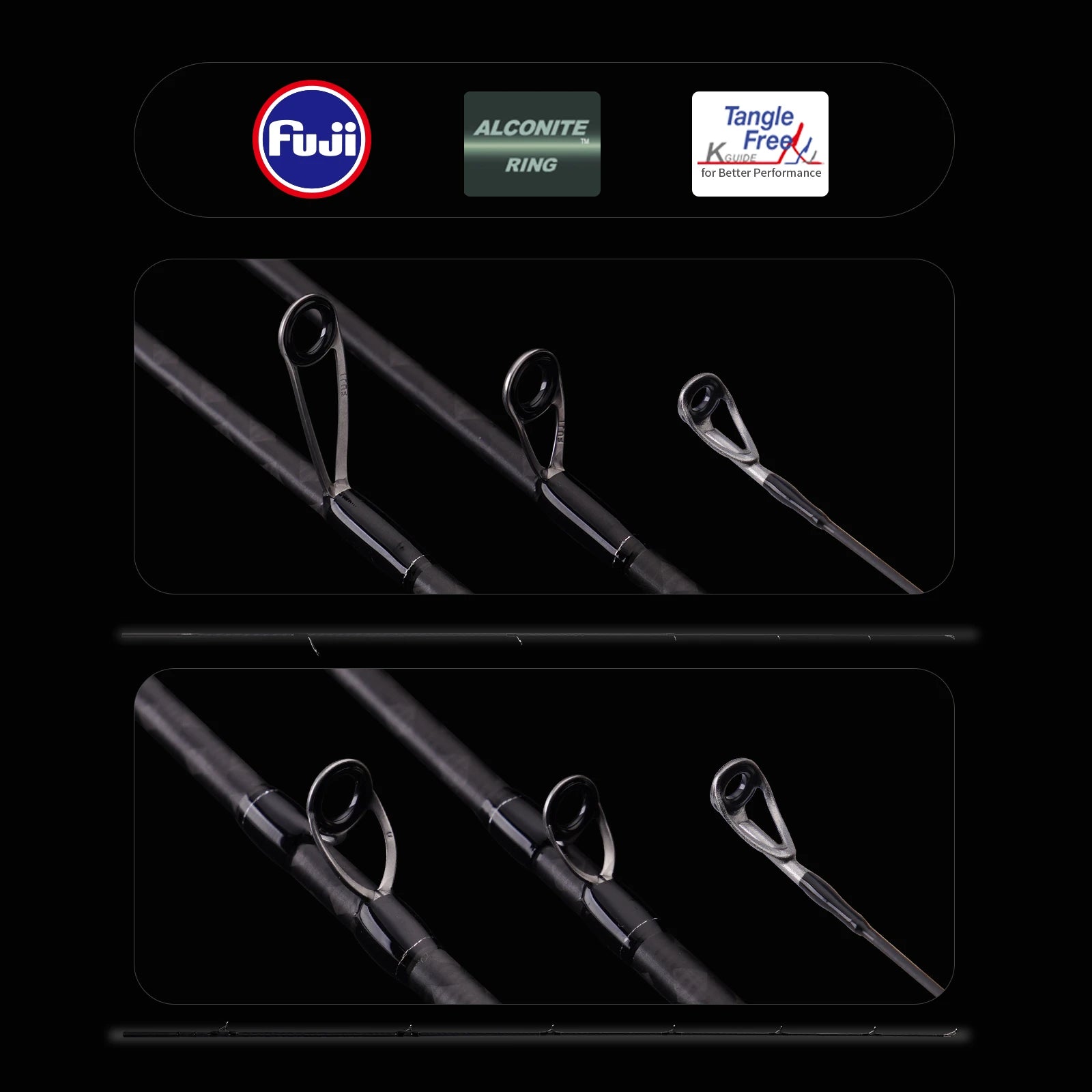 PURELURE Solid Tip Bass Rod