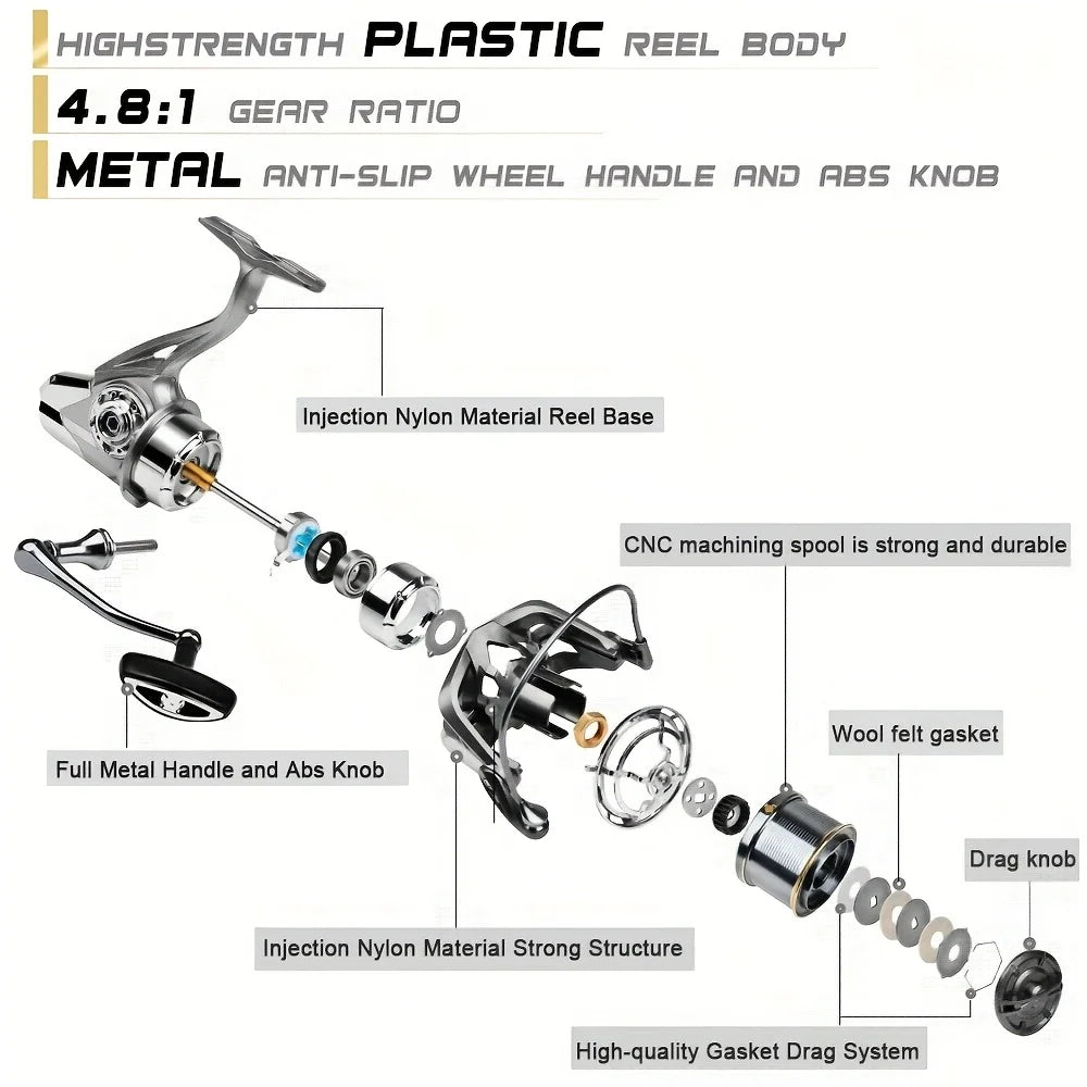 Stainless Steel Spinning Reel