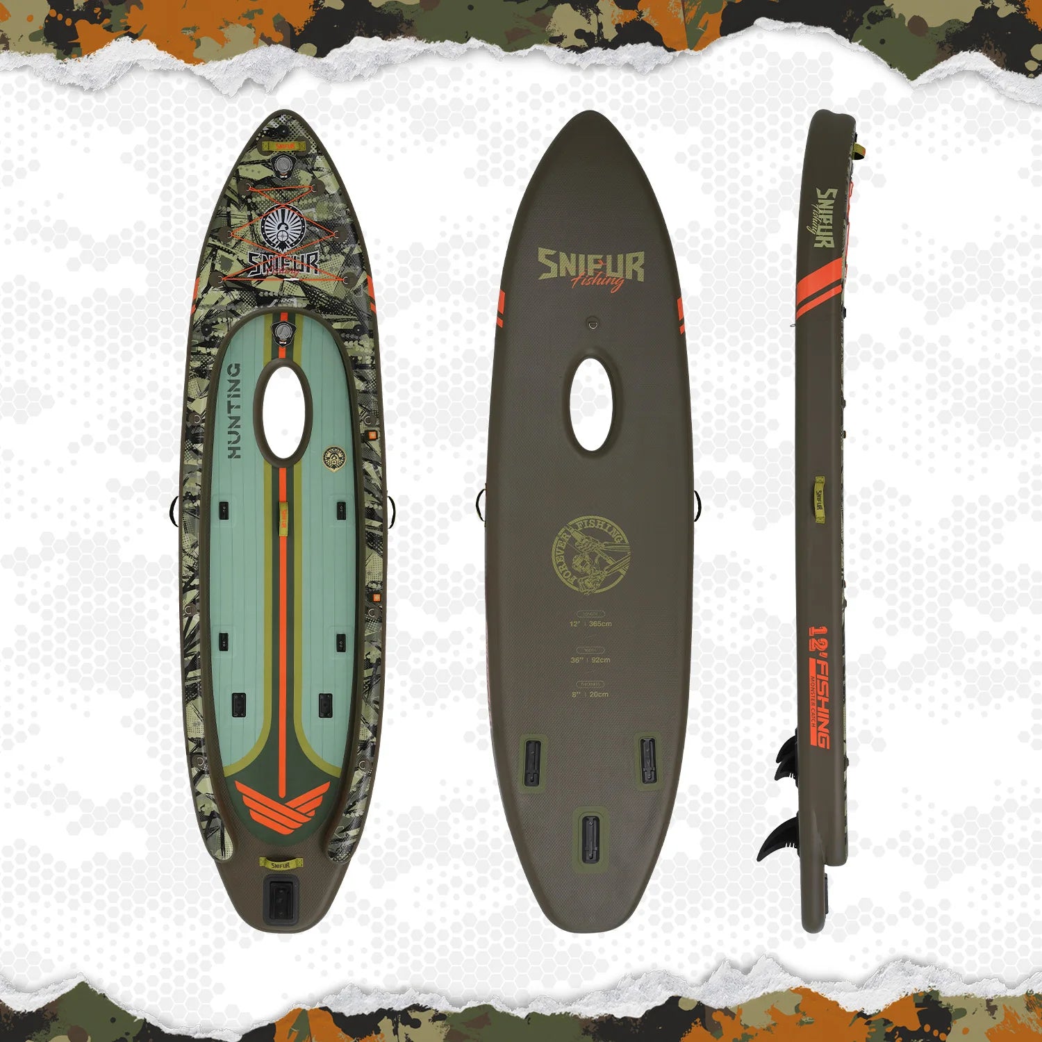 Nawakar Inflatable Kayak Set, Inflatable Kayak Paddles Board ,Fishing Kayak,Portable Touring Kayaks PVC Rafting Adventure Boat