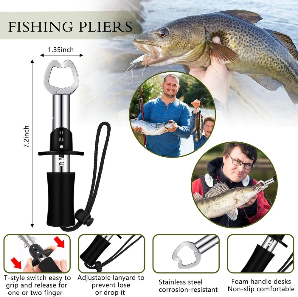 397 Pcs Fishing Accessories Kit with Backpack, Tackle Box, Hooks, Weights, Sinkers, Spinner Blade Gear