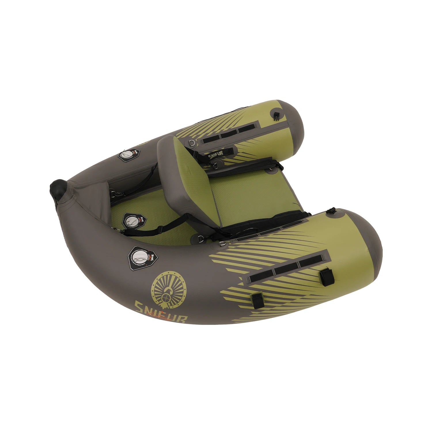 2026 1 Person Belly Boat Single Fishing Kayak PVC Material Float Tube Inflatable Rowing Boat for Water Paly