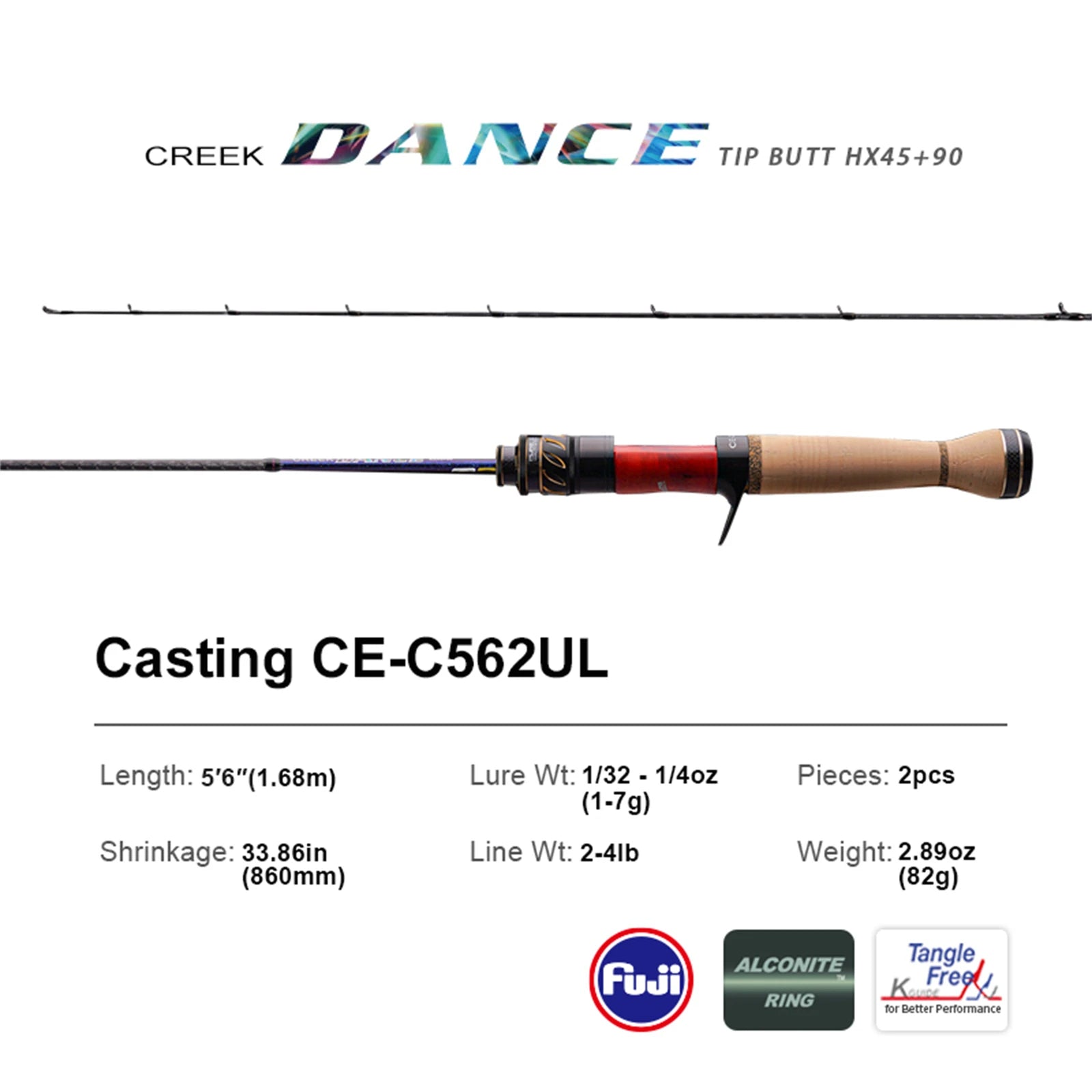 PURELURE Creek Dance Rod
