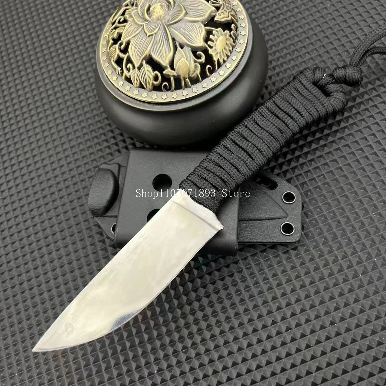 High Hardness Mountain Adventure Survival Portable Knives Outdoor Camping Fishing Utility Straight Knife EDC Tools Fruit Knives
