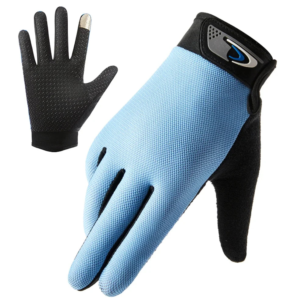 Full Finger Fishing Gloves Summer Men Women's Fishing Gloves Long Mtb Touchscreen Breathable Fishing Accessories