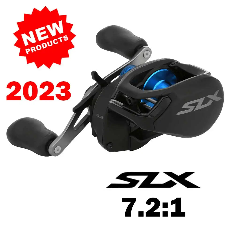 SHIMANO Baitcasting Reel SLX DC XT/SLX XT/SLX Fishing Reel New SVS Infinity braking system 8.2/7.2/6.3 Ratio HAGANE BODY