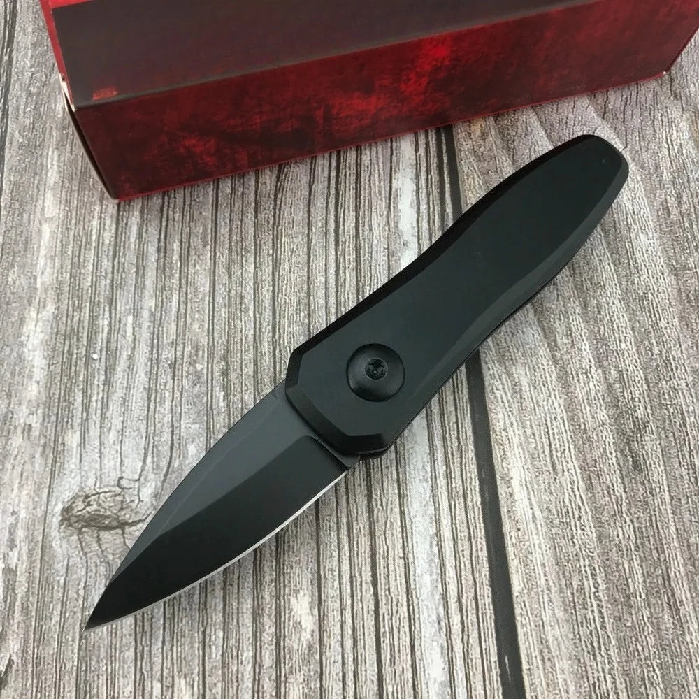 7500 Folding Pocket Knife, Aluminum Handle Multifunctional EDC Knife for Outdoor Camping Hiking Daily Use
