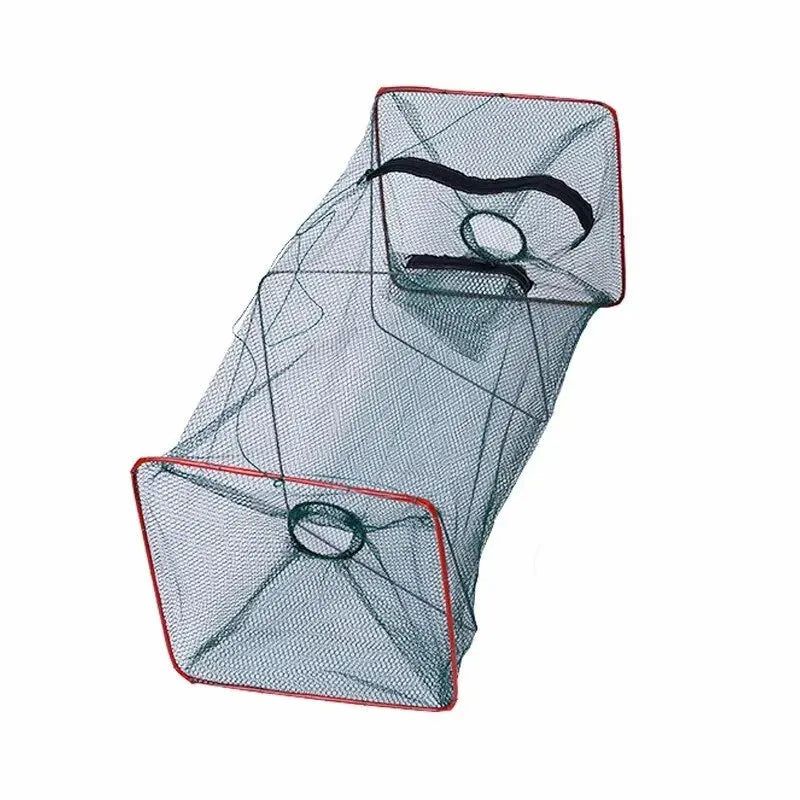 Collapsible Cast Net Fish Cage 1pc Nylon Mesh Fine Trap For Crab Shrimp And Crayfish Fishing Tackle For Outdoor Enthusiasts