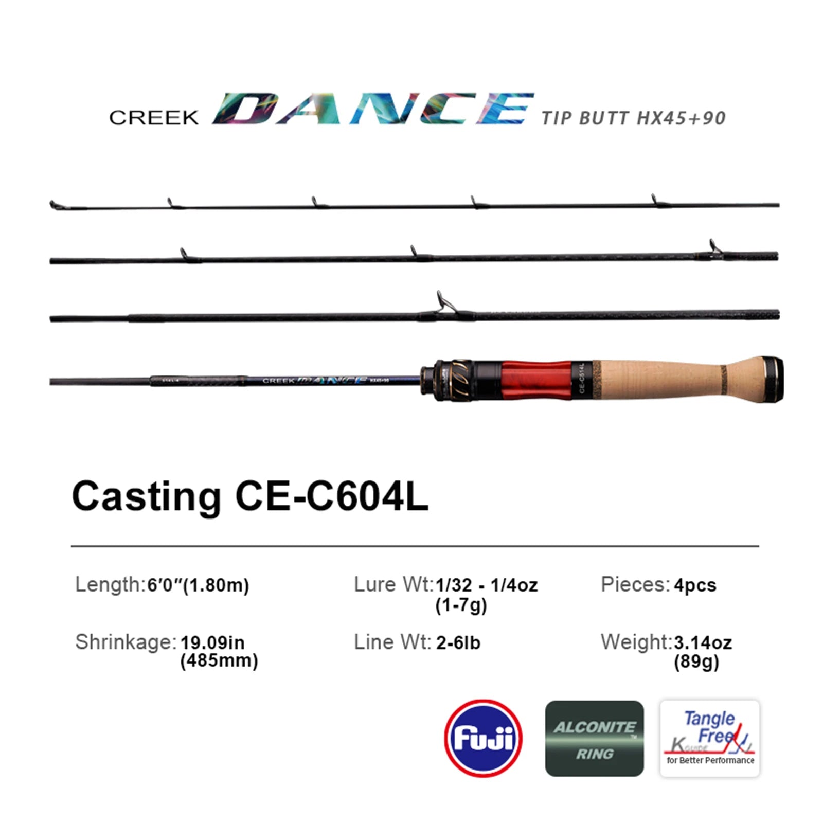 PURELURE Creek Dance Rod
