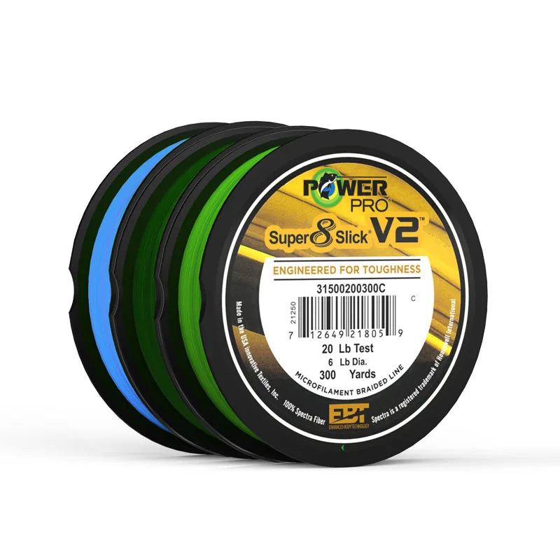 NEW Strong 275M 8 Strands POWER PRO SSV2 Braided Spectra Fishing Line for Sea Fishing 10~80lb Original USA PE Braid Line PESCA
