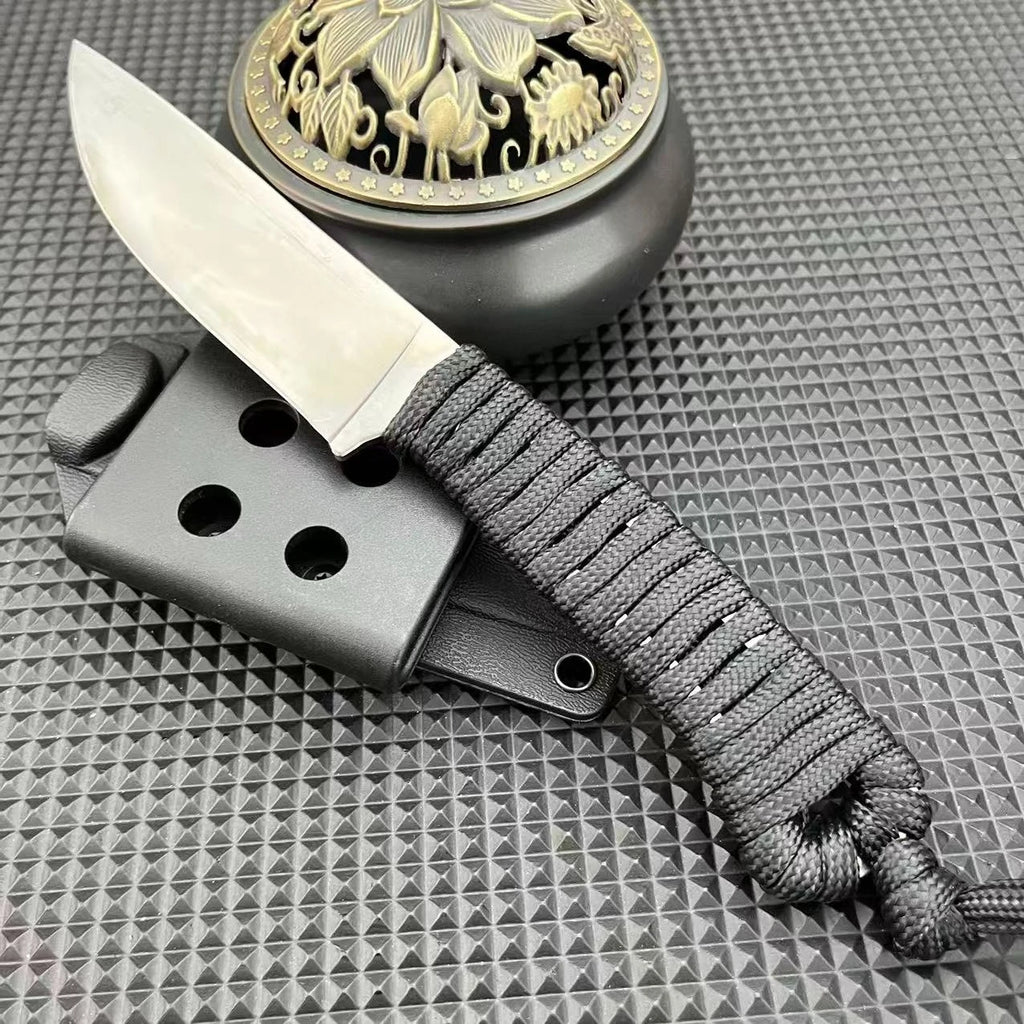 High Hardness Mountain Adventure Survival Portable Knives Outdoor Camping Fishing Utility Straight Knife EDC Tools Fruit Knives
