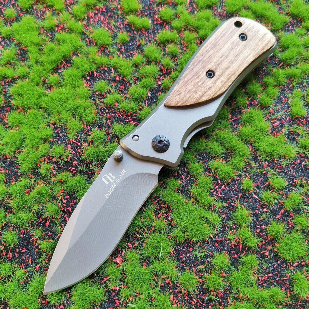 Outdoor Survival, Hunting, Fishing, Camping Tactics, Sharp Folding Fruit Knife