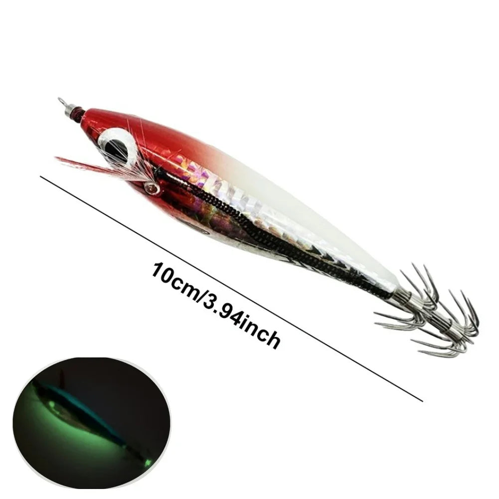 Glowing Squid Jig Lure