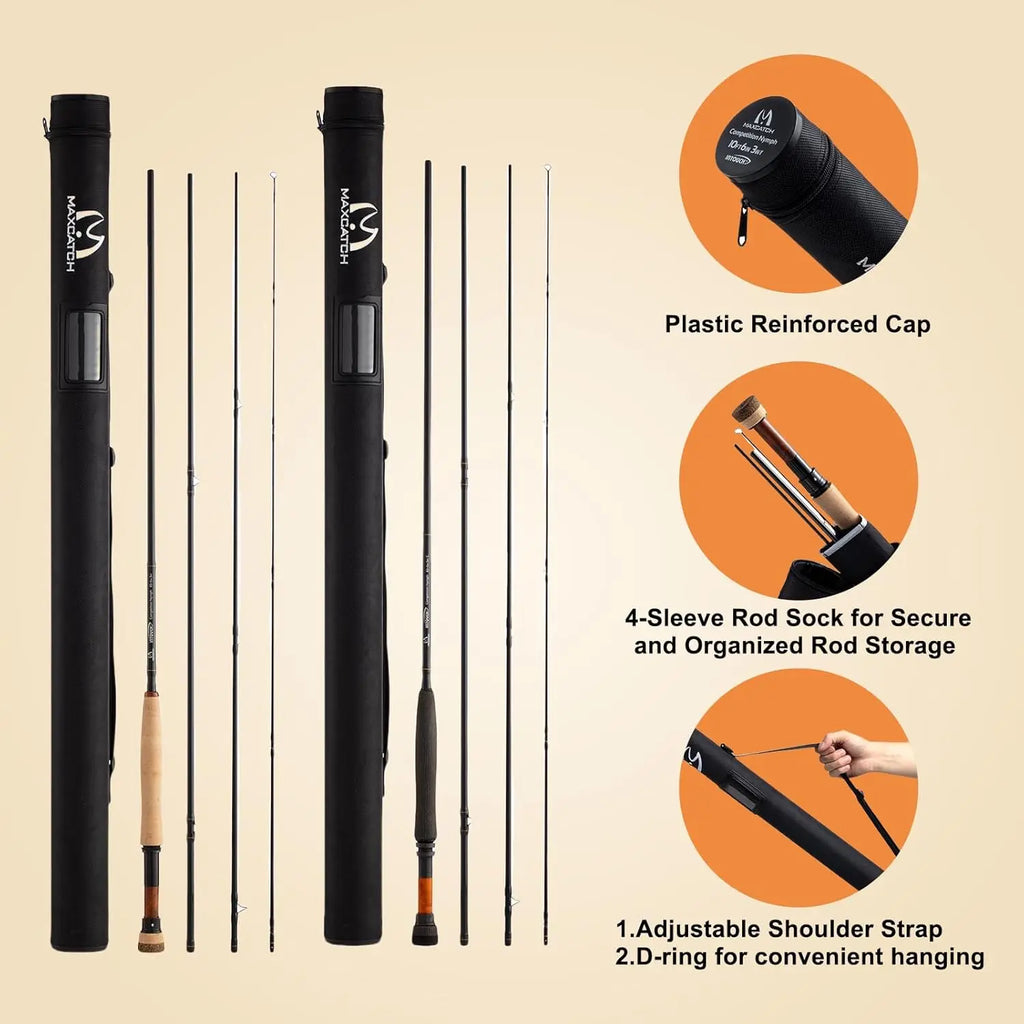Competition Nymph Fly Rod for Euro Nymphing Fly Fishing 9ft 3wt