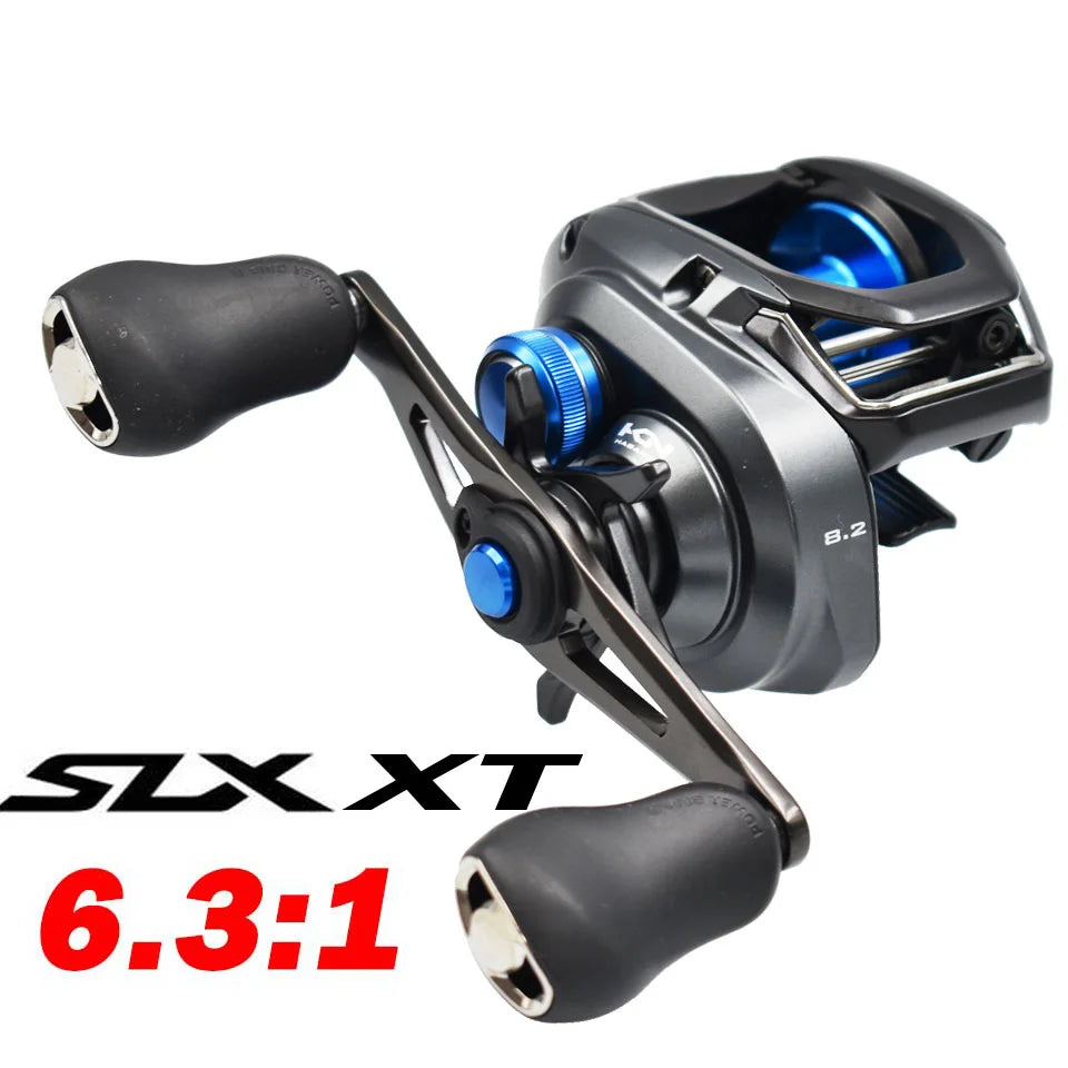 SHIMANO Baitcasting Reel SLX DC XT/SLX XT/SLX Fishing Reel New SVS Infinity braking system 8.2/7.2/6.3 Ratio HAGANE BODY