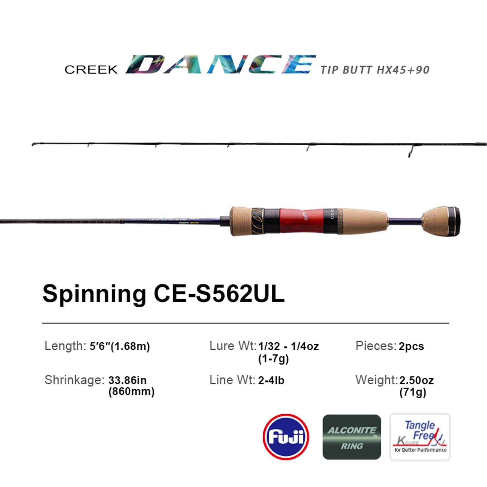 PURELURE Creek Dance Rod