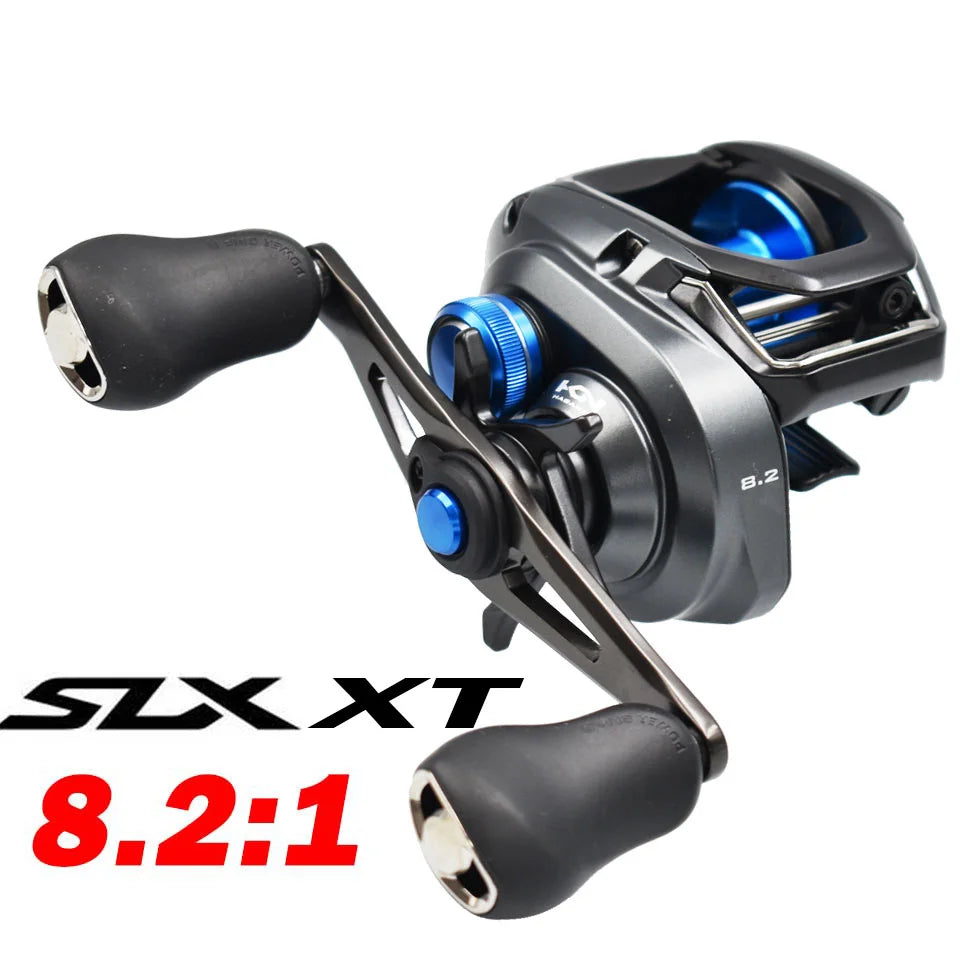 SHIMANO Baitcasting Reel SLX DC XT/SLX XT/SLX Fishing Reel New SVS Infinity braking system 8.2/7.2/6.3 Ratio HAGANE BODY