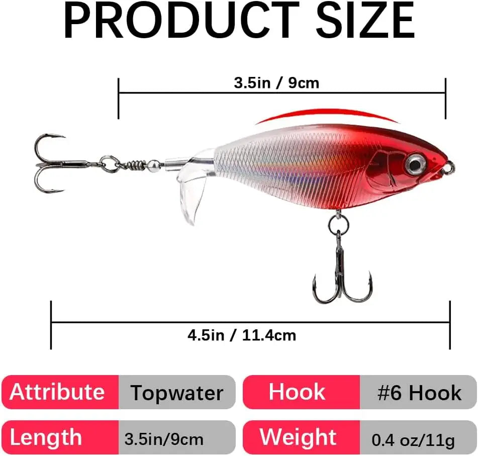 Propeller Tail Fishing Lures