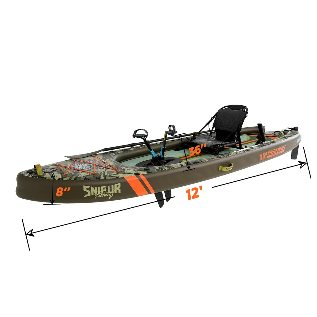 Nawakar Inflatable Kayak Set, Inflatable Kayak Paddles Board ,Fishing Kayak,Portable Touring Kayaks PVC Rafting Adventure Boat