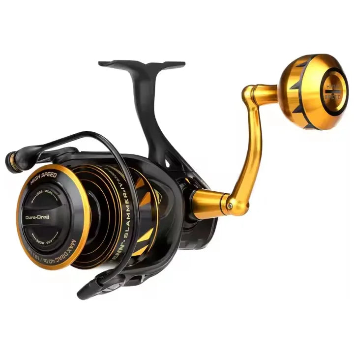 100% Original PENN SLAMMER IV 3500-10500 Saltwater Spinning Sea Fishing Reels