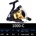 2023 DAIWA RS Fishing Spinning Reel 500 1000 1000C 2500 3000C Fishing Reels 5KG/10KG Power 5.3:1/6.2:1 Seawater Spinning Reels