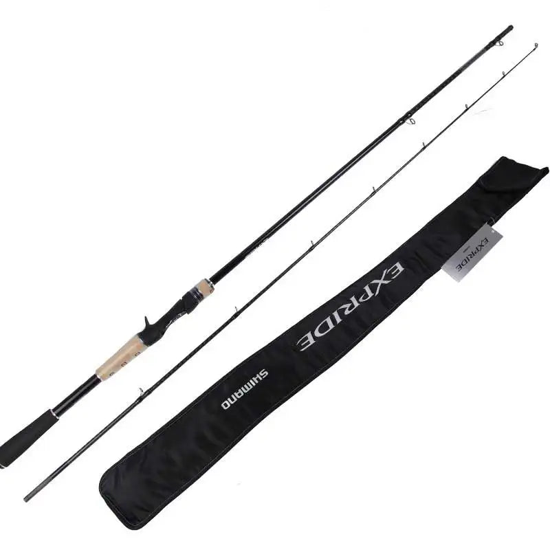SHIMANO Fishing Rod EXPRIDE 2 Parts Spinning/Casting Fishing Rod F/R Power 1.93M 2.08M 2.29M Aluminum Carbon Fishing Stick