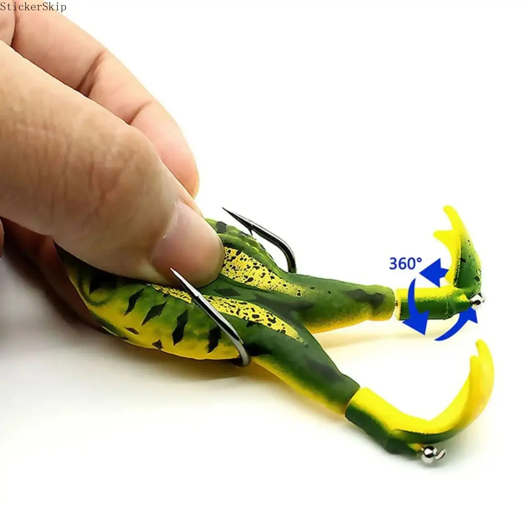 Topwater Frog Lures Set