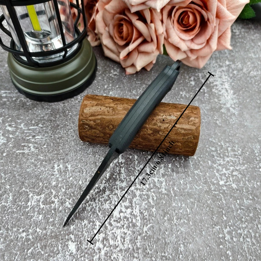 High-hardness Blade Outdoor Camping Knife Nylon Fiber Handle Survival and Fishing Sharp Blade Cutting Tool Gift for Men