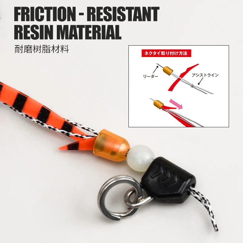 TEASER HK053 3pcs/bag Deep Sea Fishing Octopus Cuttlefish Jig Head Fishing Hooks Luminous Soft Squid Silicone Skirt Hooks