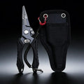 Aluminum Alloy Self-Locking Lure Fishing Pliers Saltwater Freshwater Fishing Hook Remover Braid Line Cutter Split Ring Opener