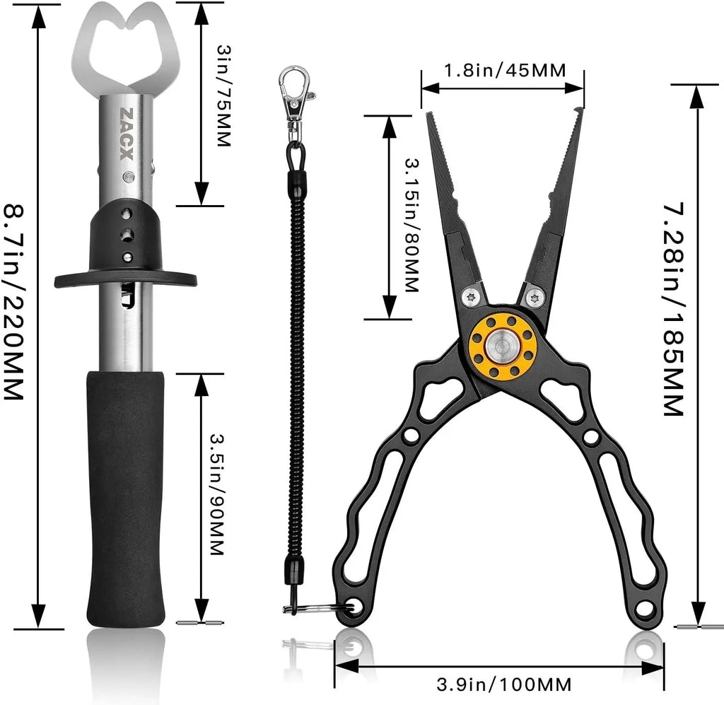 Hook Remover Split Ring Pliers