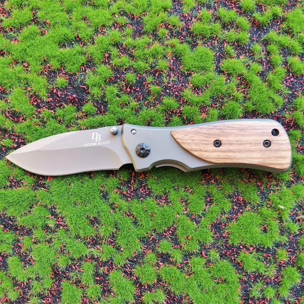 Outdoor Survival, Hunting, Fishing, Camping Tactics, Sharp Folding Fruit Knife