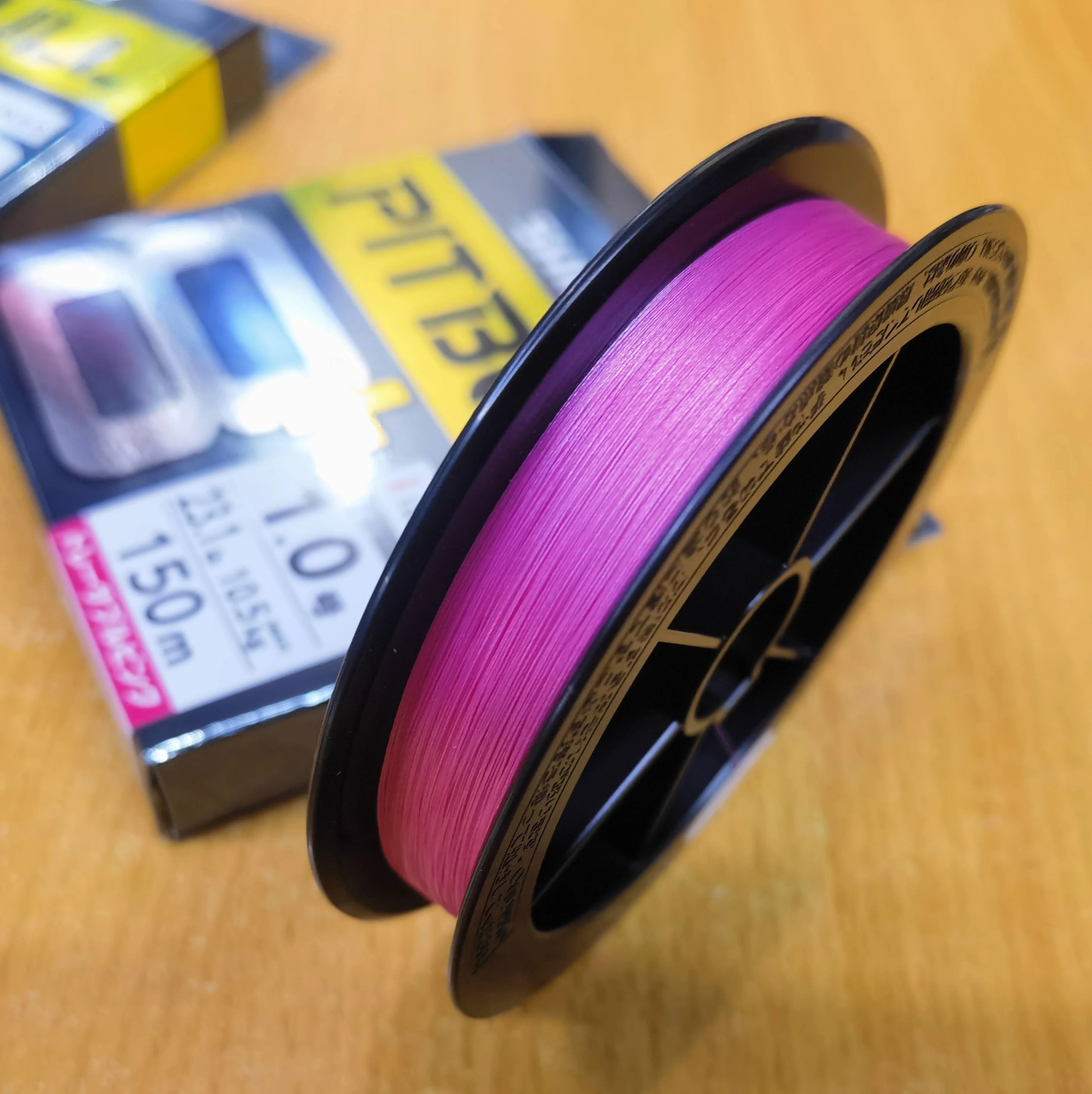 Original SHIMANO PITBULL 150M 200M X8 Pink PE Braided wire strands Fishing line Made in Japan High Strength and Soft